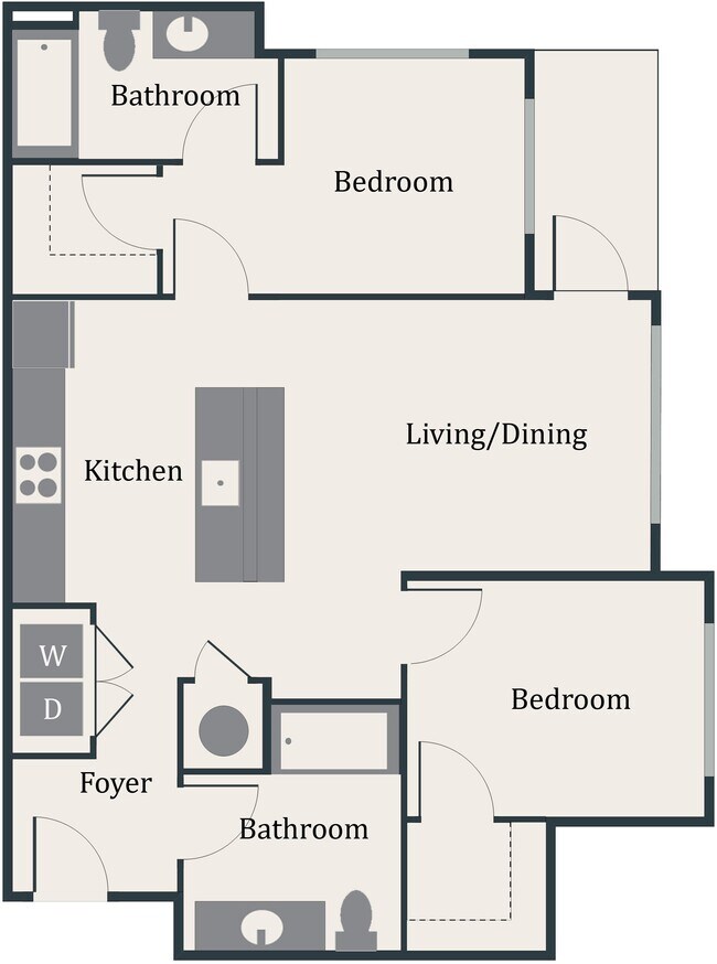 Wright ADA C106 floor plan